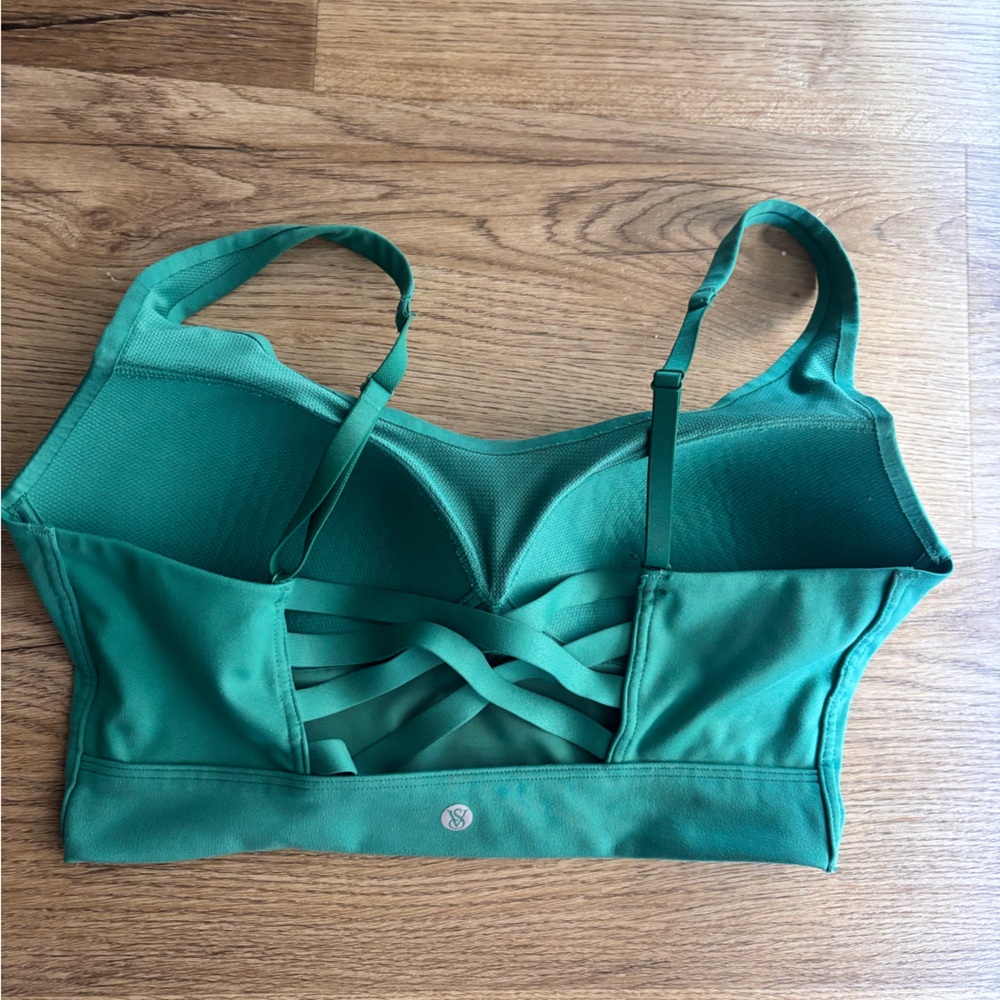 Victoria's Secret Green Sports Bra M/L Padded